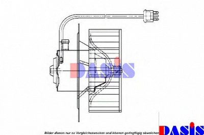 AKS DASIS 742640n -  Вентилятор салона